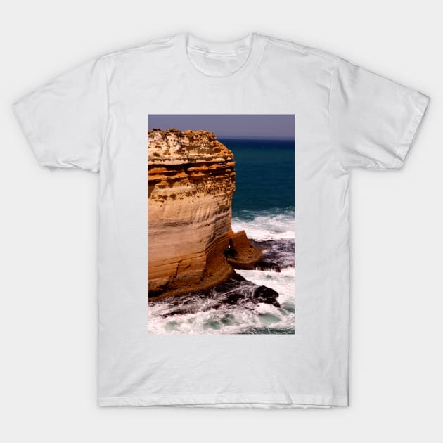 Coastal Rock Formation T-Shirt by jwwallace